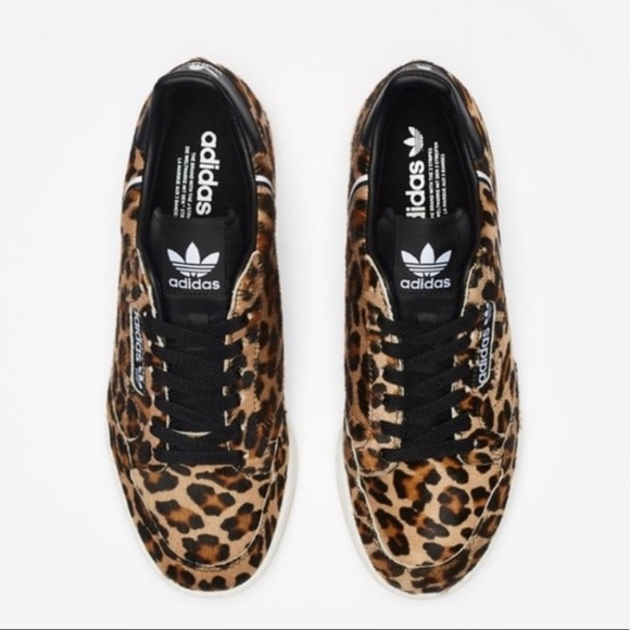 Adidas Continental 80 Leopard Sneakers F33994 7.5 - Picture 2 of 16